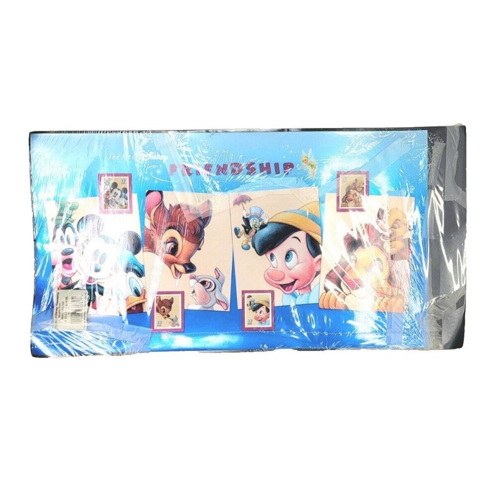 Disney Friendship Character US Postal Service Stamp Advertisement Metallic Print - Picture 7 of 8